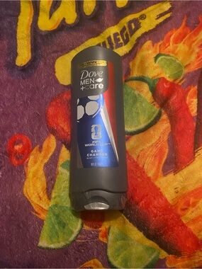Dove Men+Care Game Changer Body & Face Wash - Black/Blue